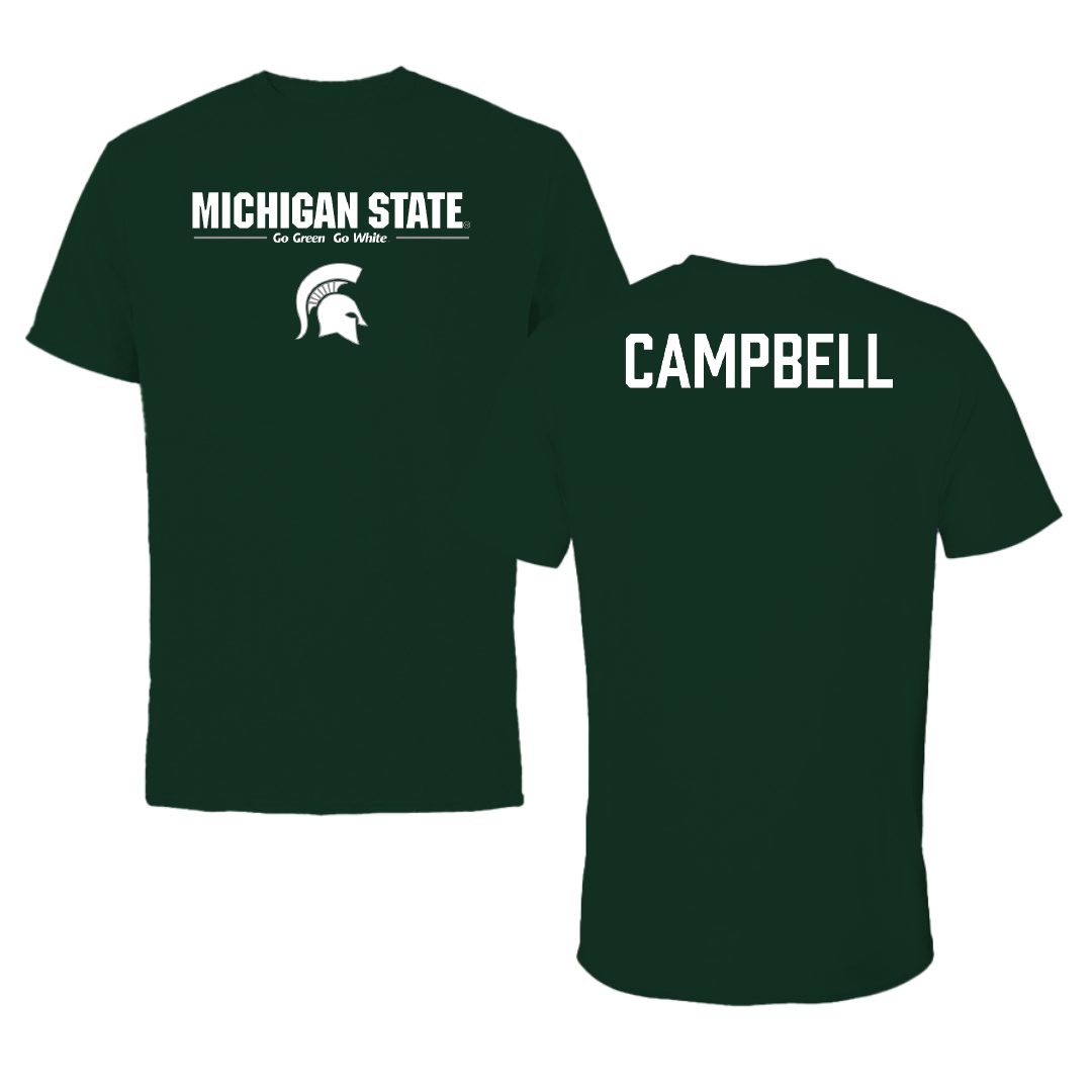 Michigan State University Wrestling Forest Green General Tee - James Campbell