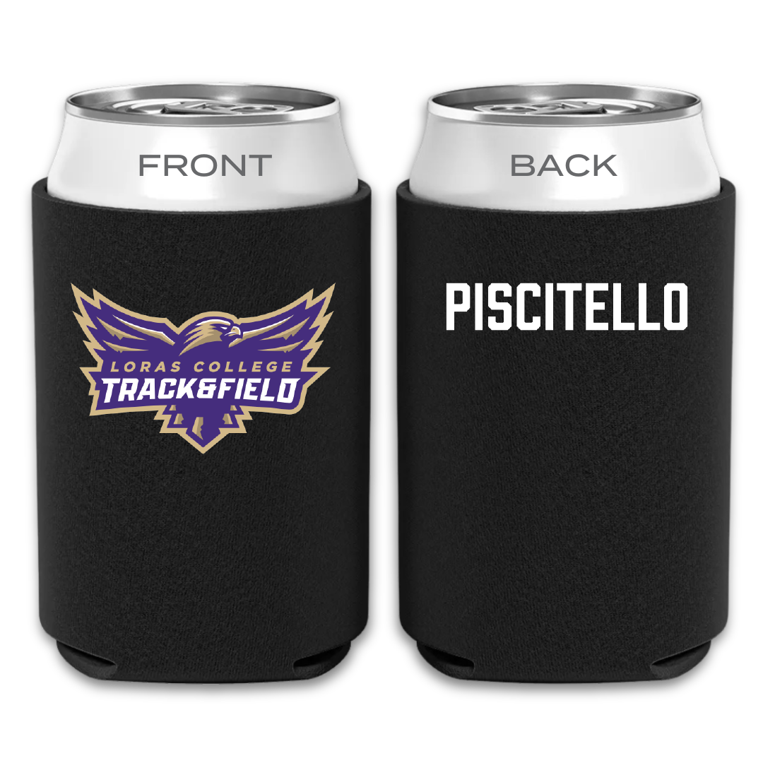 Loras College TF and XC Black Can Cooler - Rosie Piscitello
