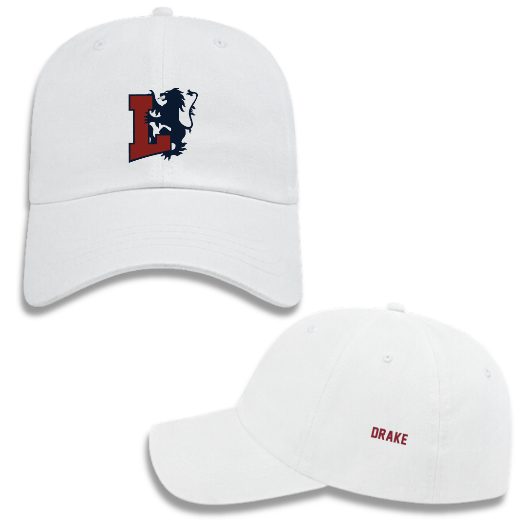 Lyon College Cheer White Hat - Ally Drake