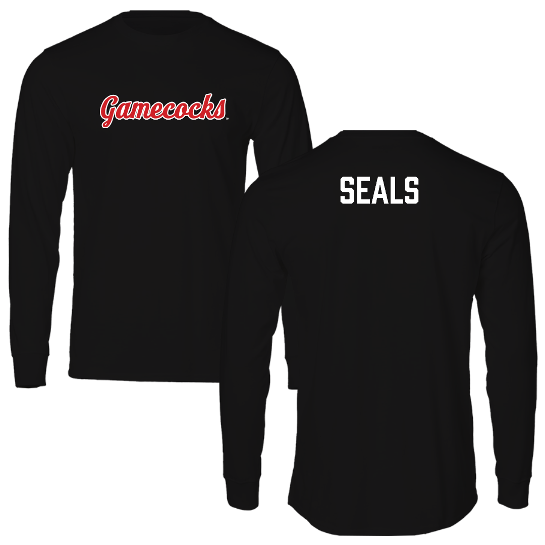 Jacksonville State University TF and XC Black Performance Long Sleeve - Lydia Seals