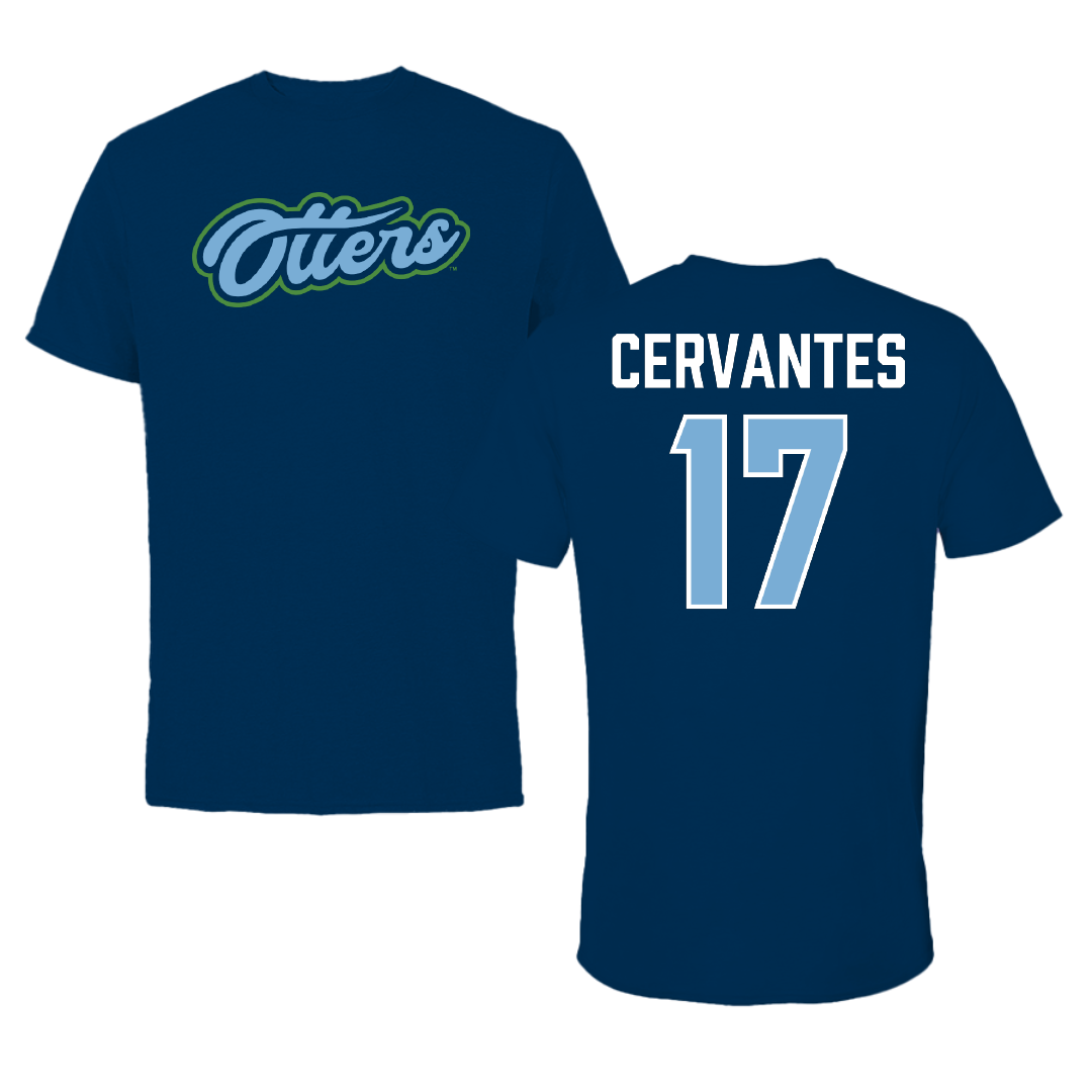 Cal State Monterey Bay Softball Navy Performance Tee - #17 Sofia Cervantes