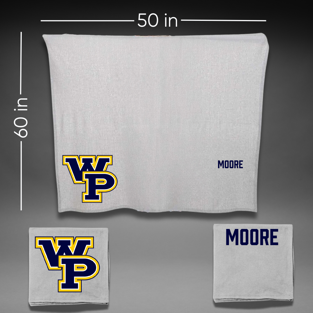 William Penn University Golf (M) Gray Blanket - Nicholas Moore