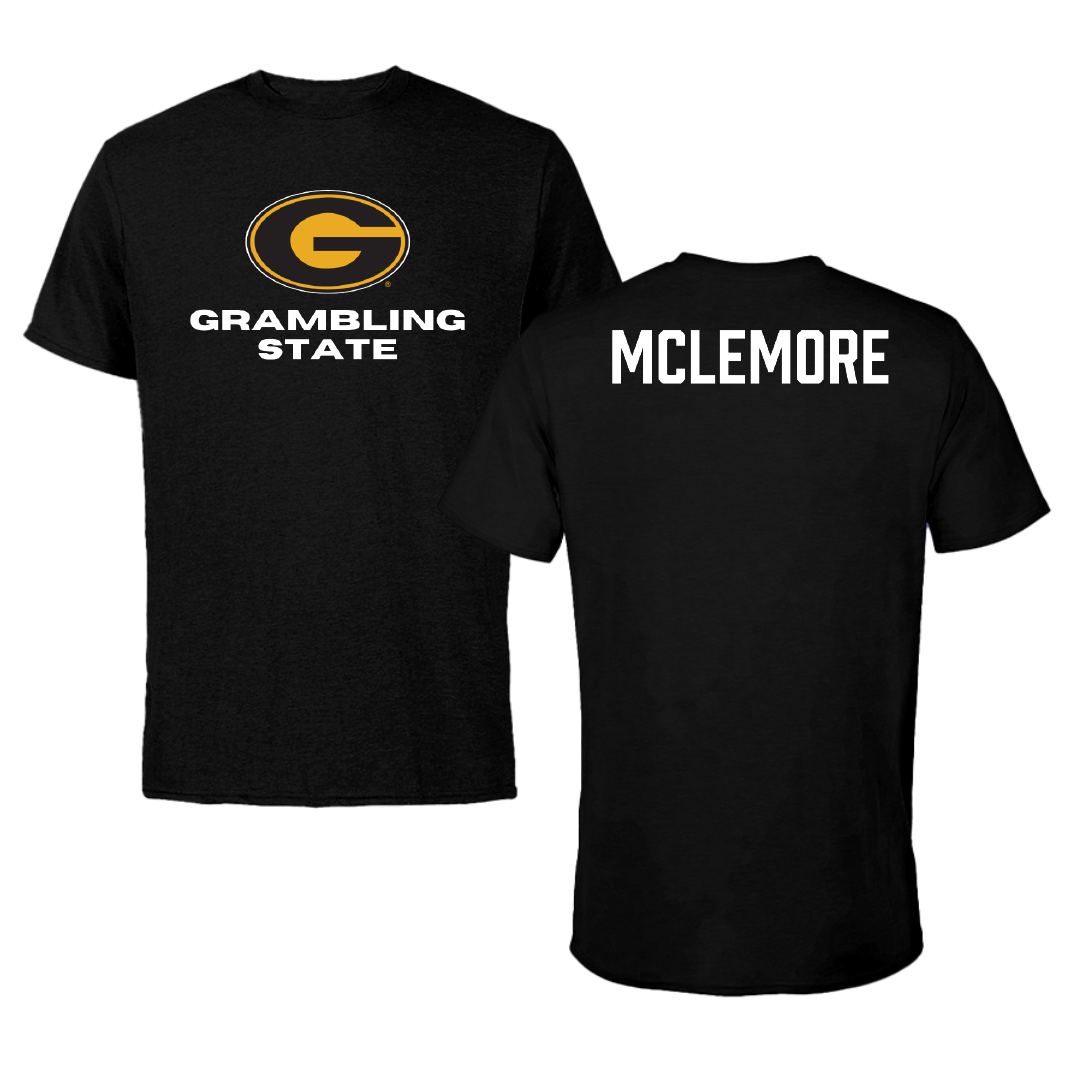 Grambling State University TF and XC Black Performance Tee - Kimora McLemore