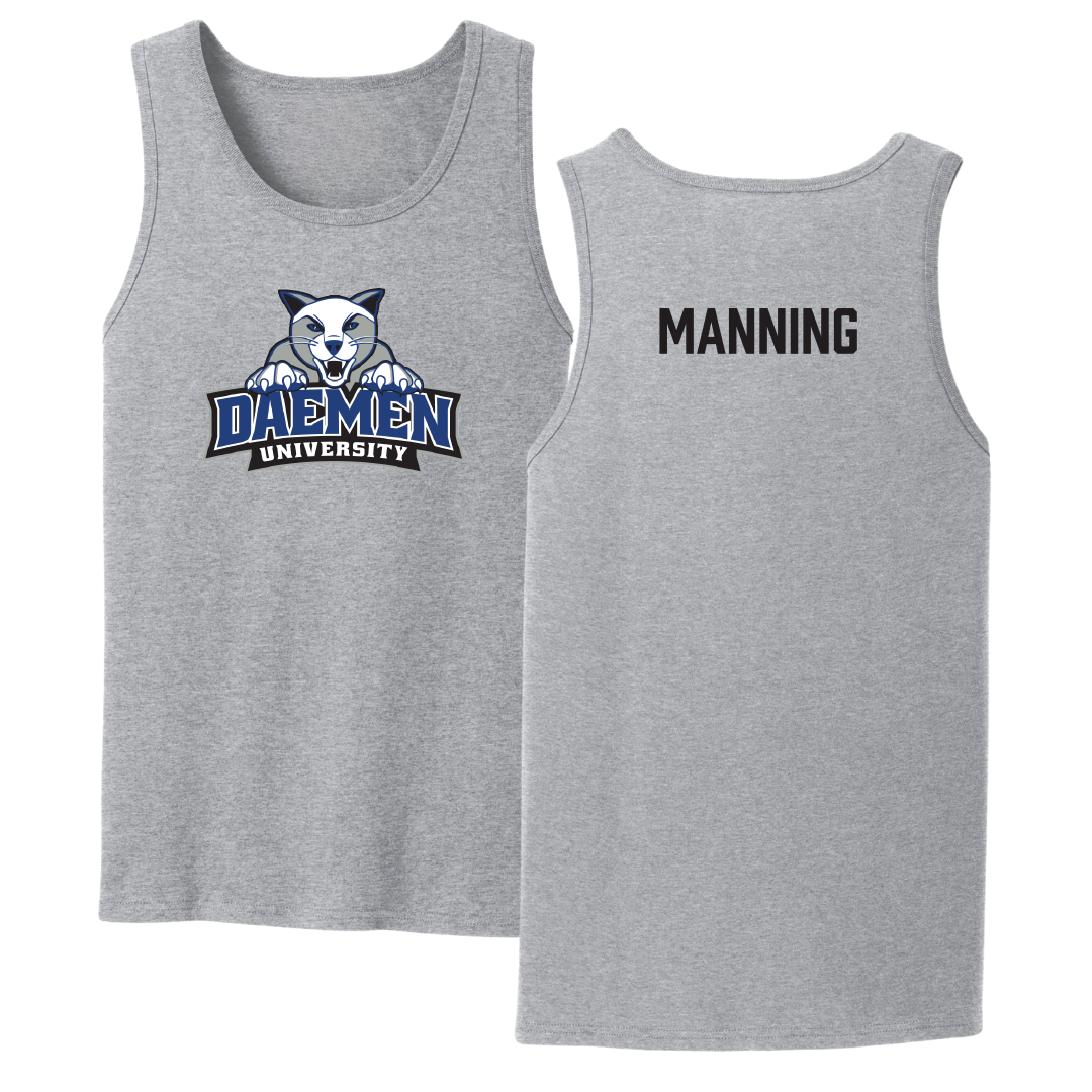 Daemen University Cheer Sport Gray Tank Top - Amber Manning