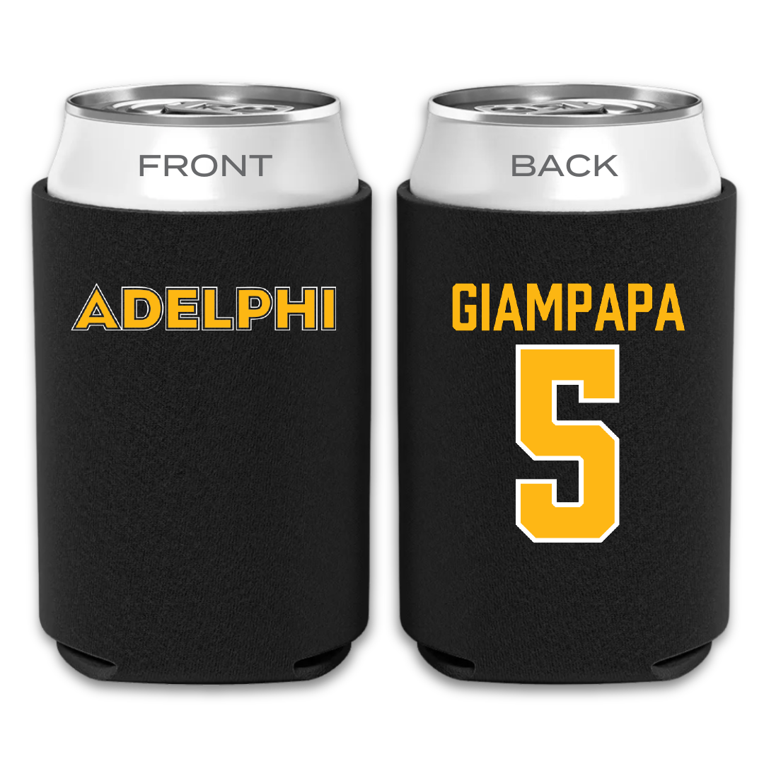 Adelphi University Bowling Black Can Cooler - #5 Giana Giampapa