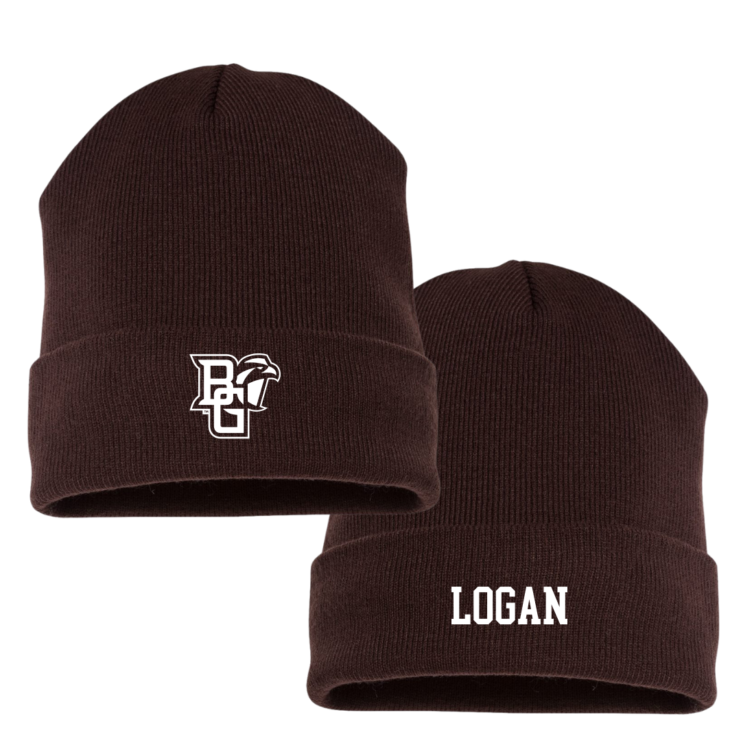 Bowling Green State University TF and XC Brown Beanie - Payton Logan