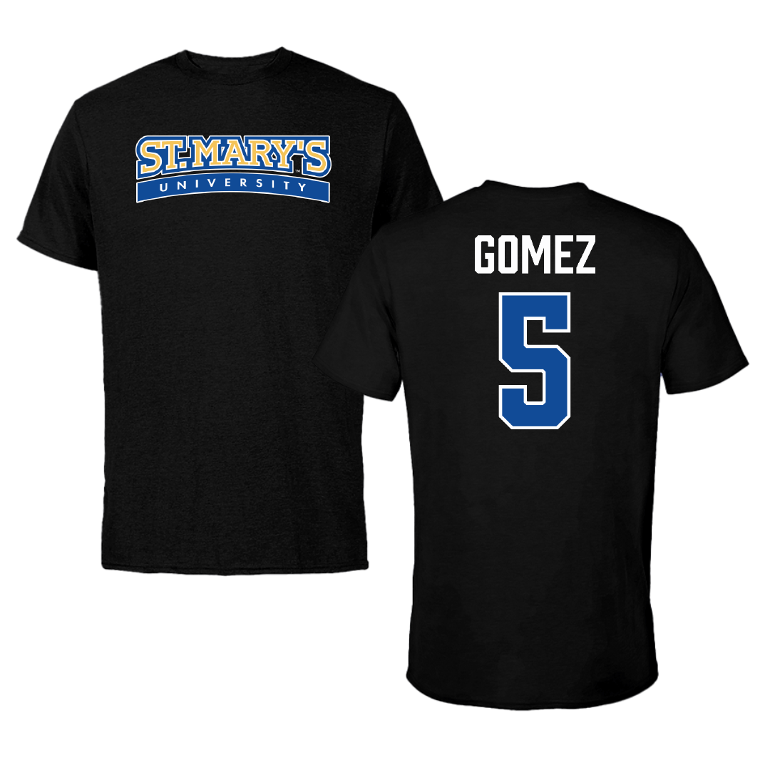 St. Mary's University (Texas) Stunt Black Performance Tee - #5 Talisa Gomez