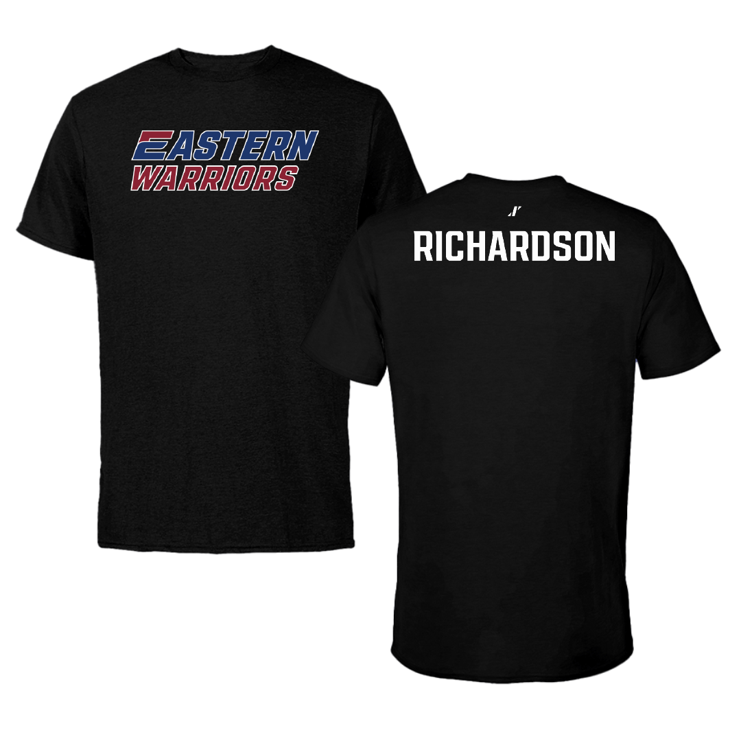 Eastern Connecticut State University TF and XC Black Performance Tee - Joseph Richardson