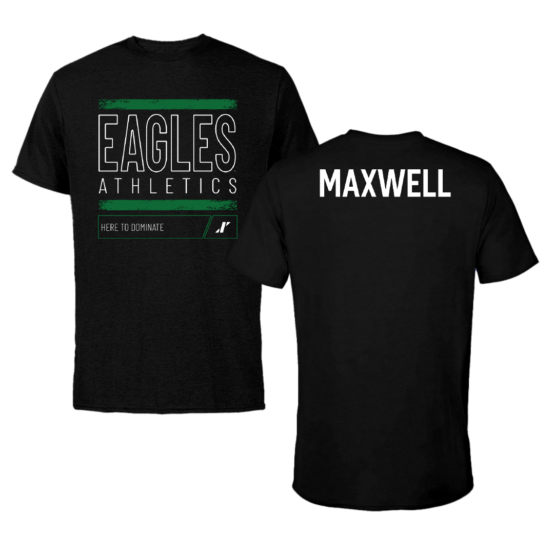 Eastern Michigan University Rowing Black Dominate Performance Tee - Julia Maxwell