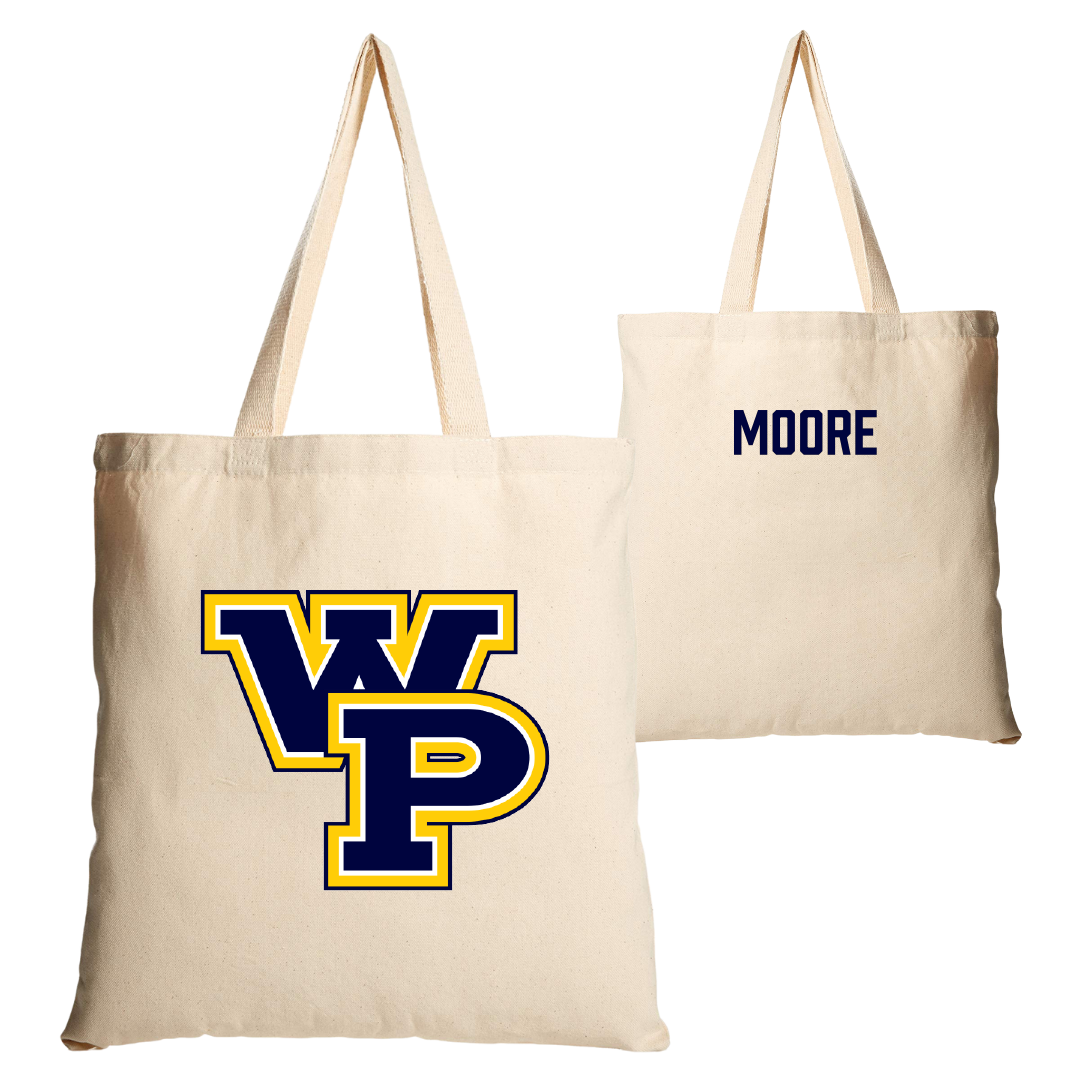 William Penn University Golf (M) Tan Canvas Tote Bag - Nicholas Moore