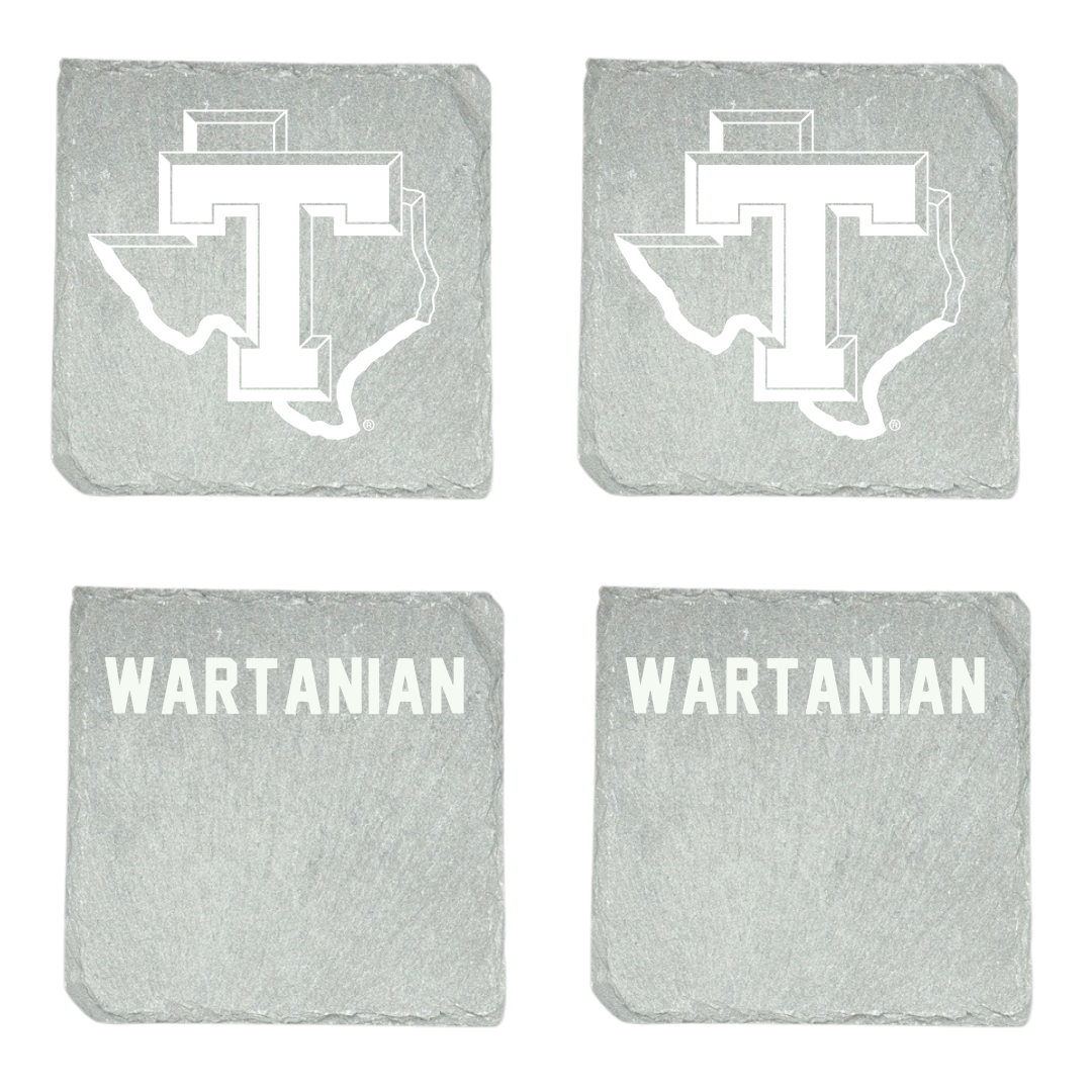 Tarleton State University TF and XC Stone Coaster (4 Pack)  - Nellie Wartanian