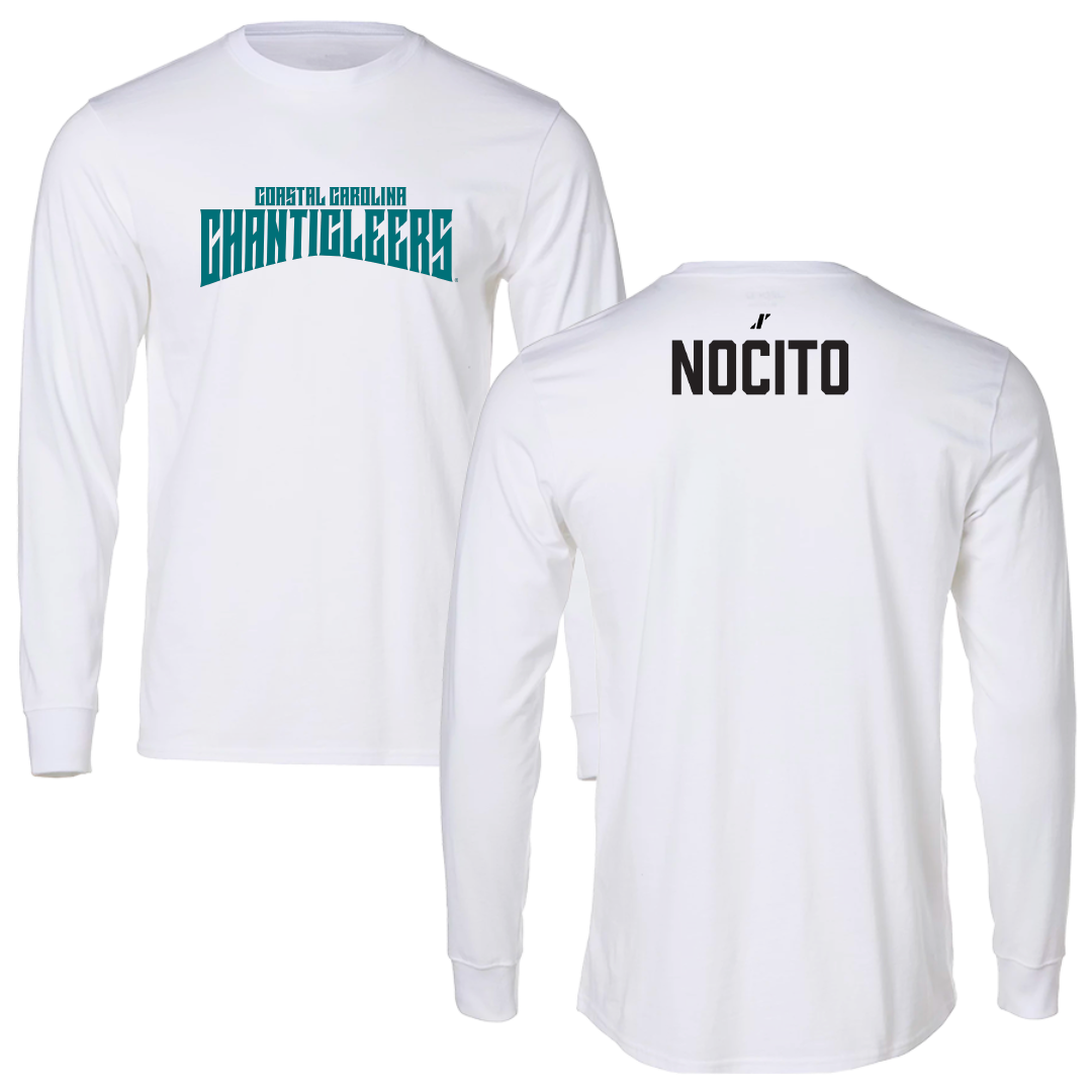 Coastal Carolina University Dance White Classic Performance Long Sleeve - Alyssa Nocito