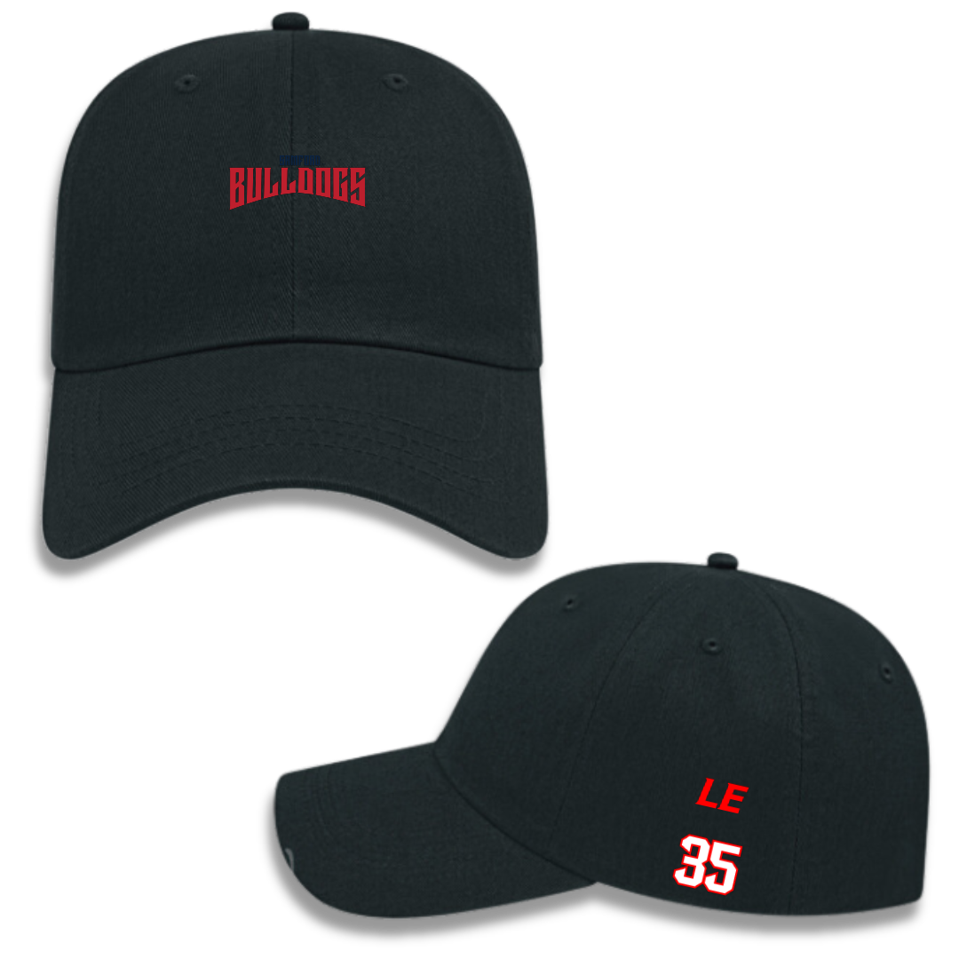 Influxer School Of Gains Football Black Testing Hat - #35 Tri Le