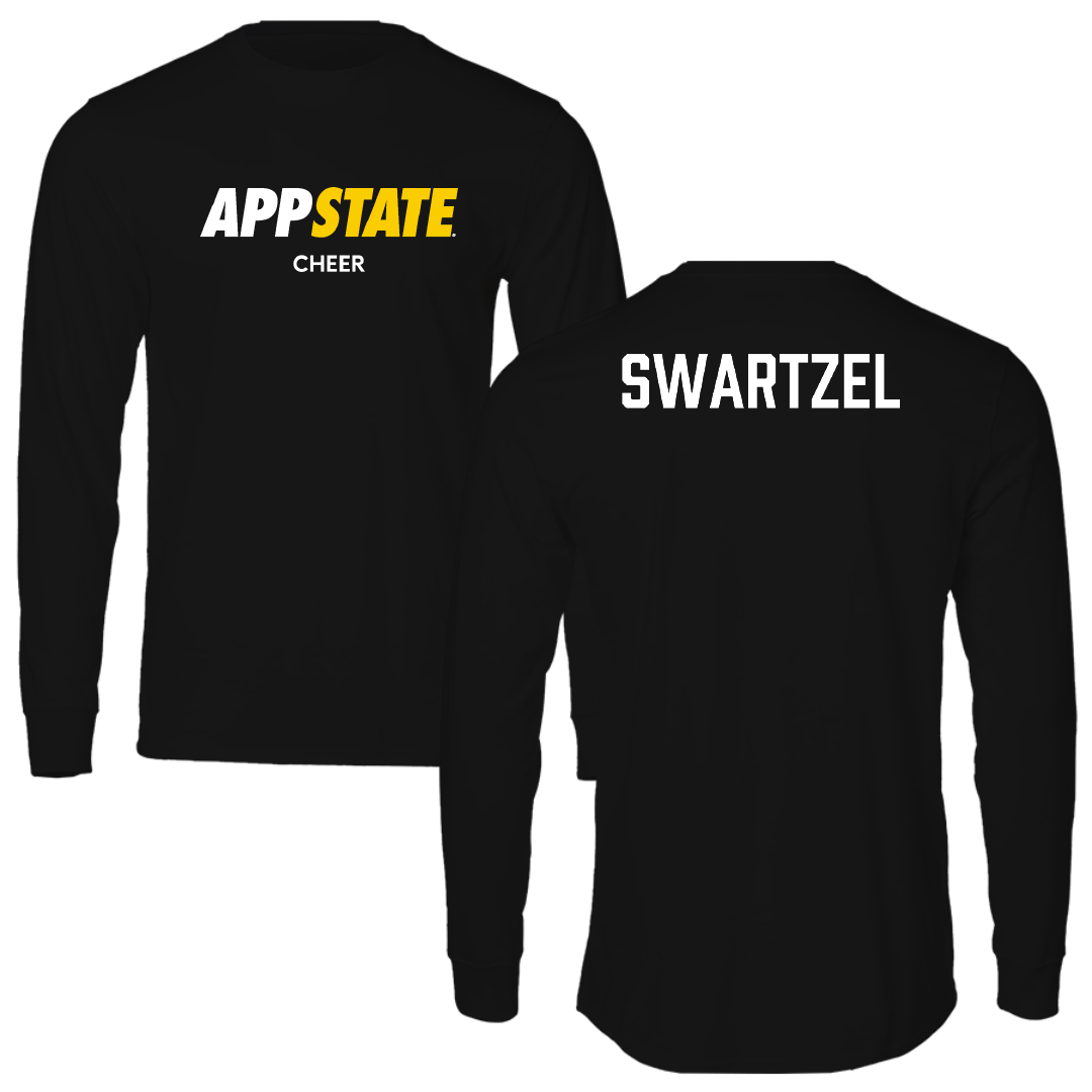 Appalachian State University Cheer Black Block Performance Long Sleeve - Ashton Swartzel