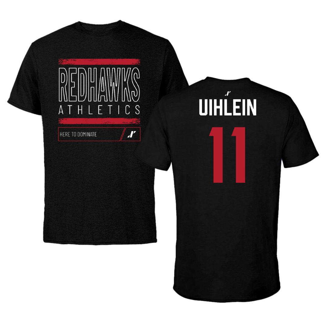 Miami University (Ohio) Football Black Dominate Tee - #11 Brock Uihlein