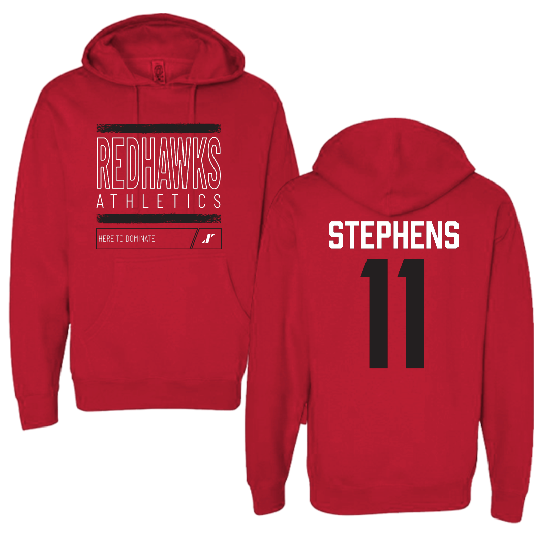 Southeast Missouri State University Basketball Red Dominate Hoodie - #11 Abby Stephens