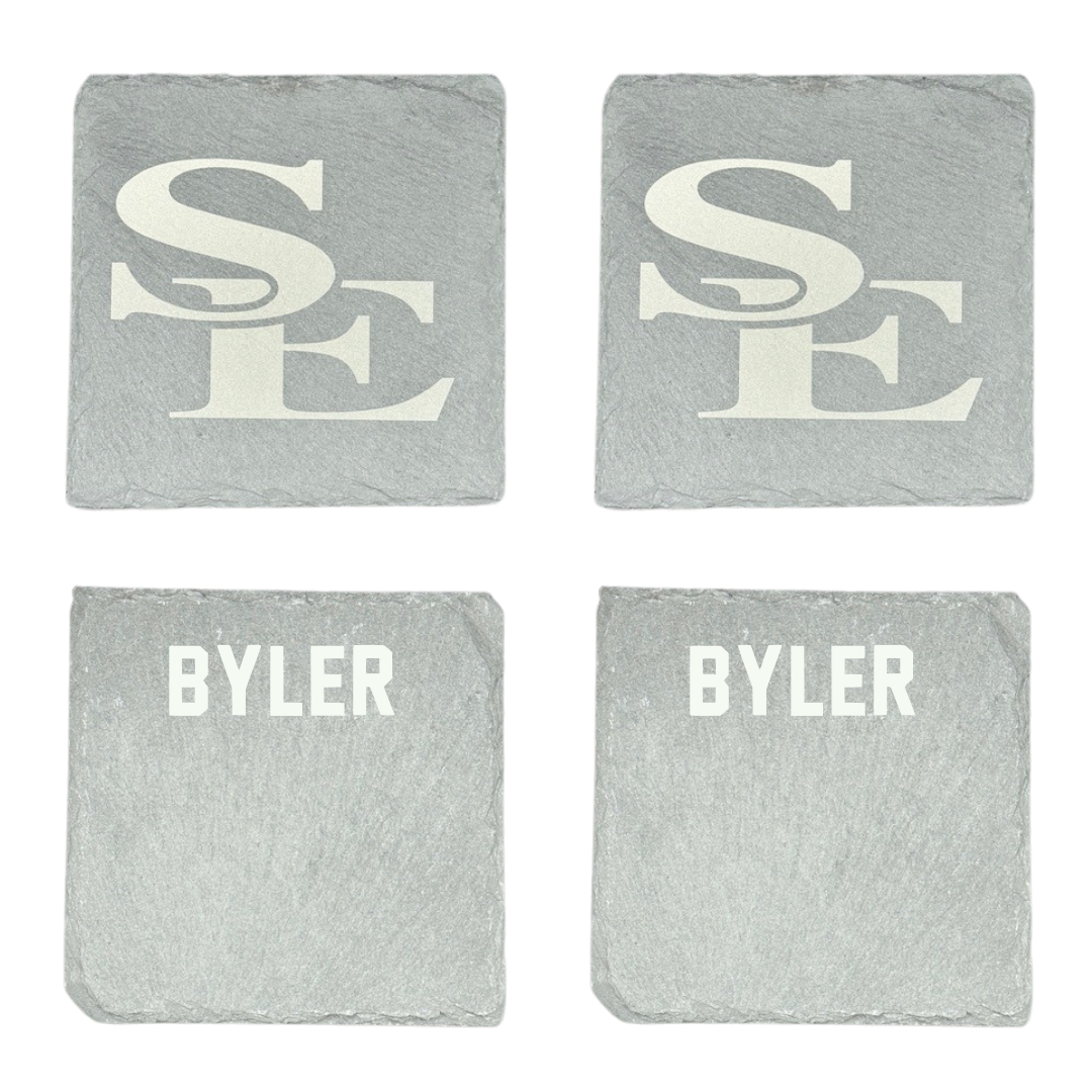 Southeastern Oklahoma State University TF and XC Stone Coaster (4 Pack)  - Lindsey Byler
