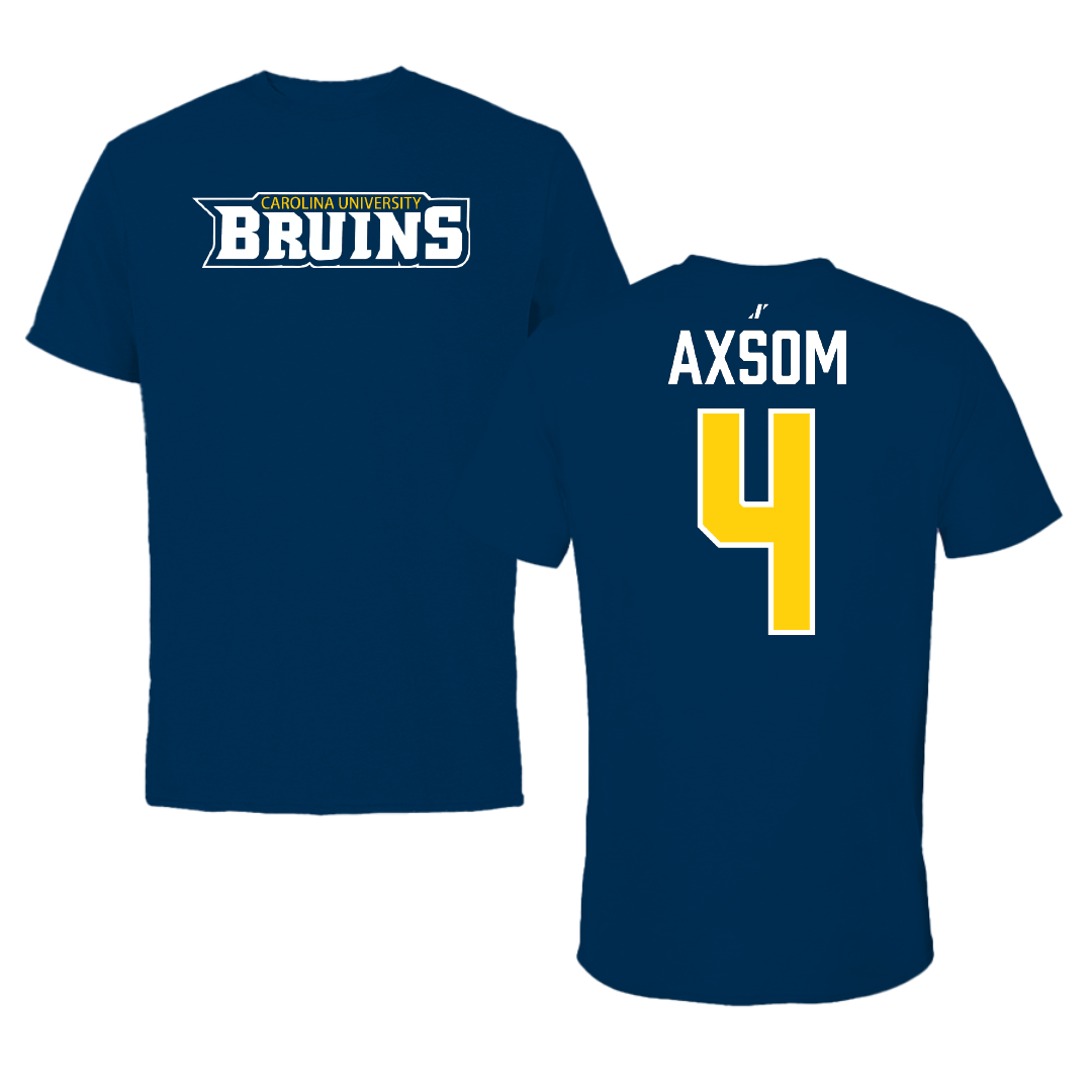 Carolina University Baseball Navy Tee - #4 Garrett Axsom