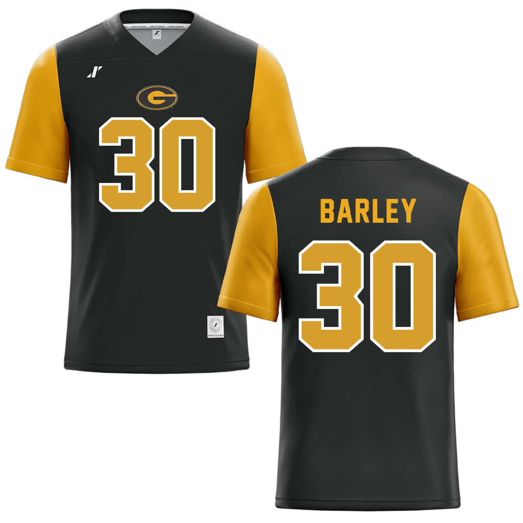 Grambling State University Black Football Jersey - #30 Brenden Barley