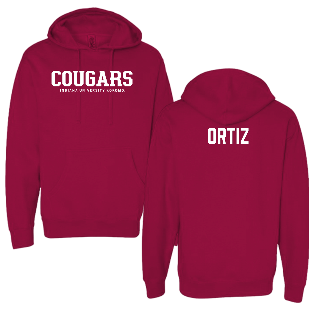 Indiana University Kokomo TF and XC Cardinal Hoodie - Rico Ortiz