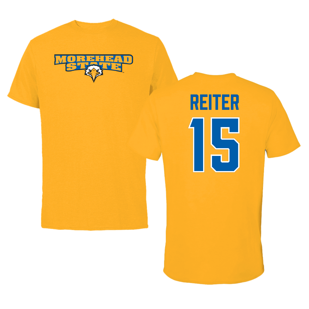 Morehead State University Softball Gold Tee - #15 Kyleigh Reiter