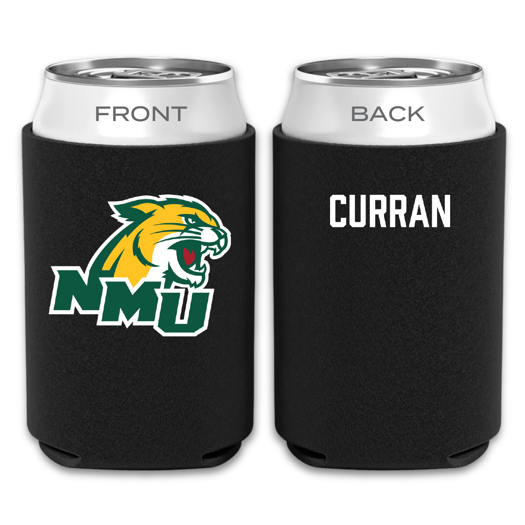 Northern Michigan University Greco-Roman Wrestling Black Can Cooler - Patrick Curran