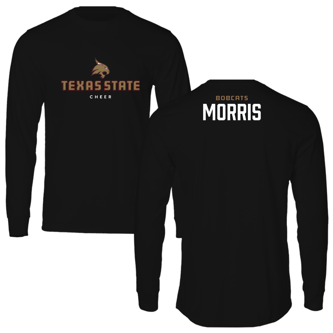 Texas State University Cheer Black Long Sleeve - Jansen Morris