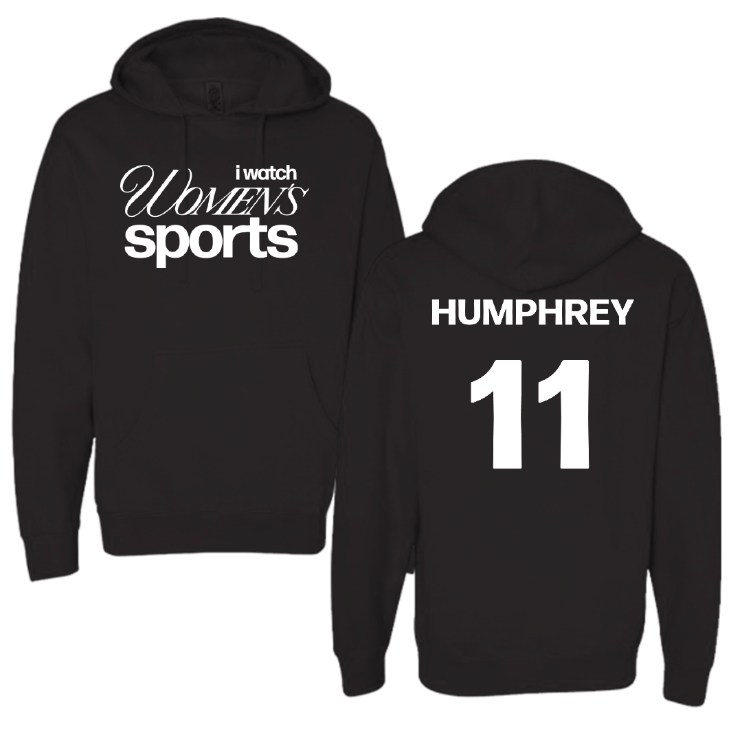 University of Arkansas-Pine Bluff Softball Black WHM Hoodie - #11 Traelen Humphrey
