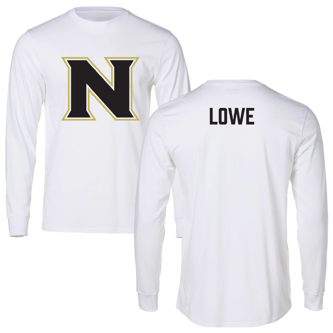 Northeastern Junior College Wrestling (M) White Performance Long Sleeve - Nate Lowe