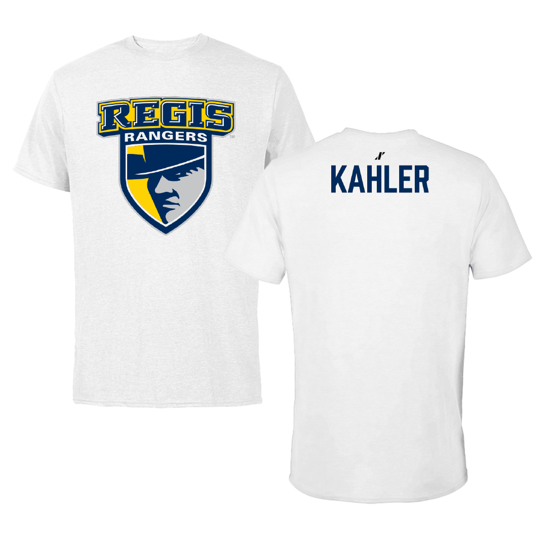 Regis University (Colorado) TF and XC White Performance Tee - Addison Kahler