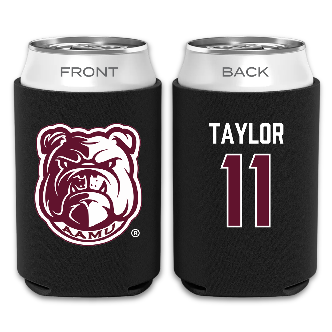 Alabama A&M University Volleyball Black Can Cooler - #11 Tamirea Taylor