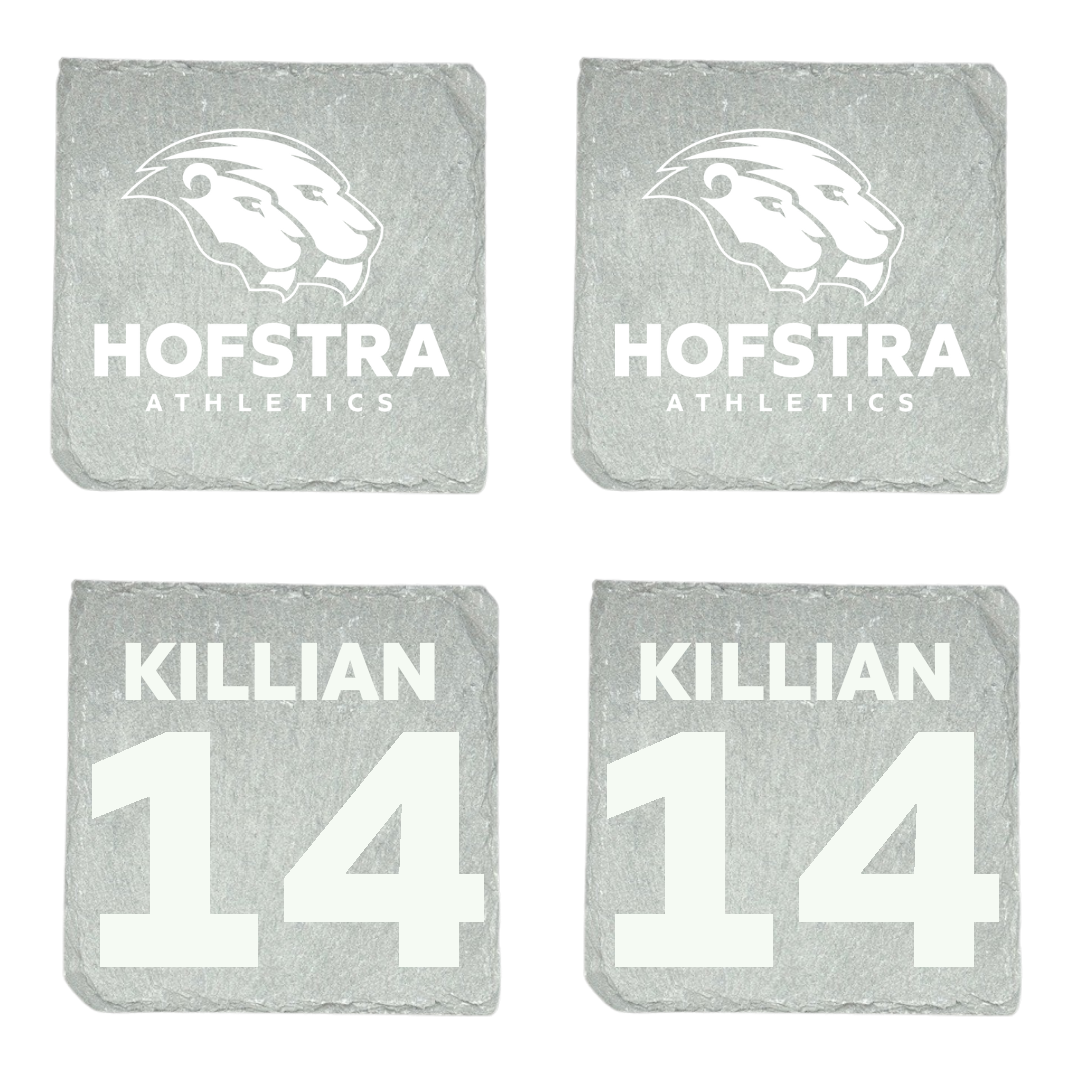 Hofstra University Lacrosse (M) Stone Coaster (4 Pack)  - #14 Roan Killian
