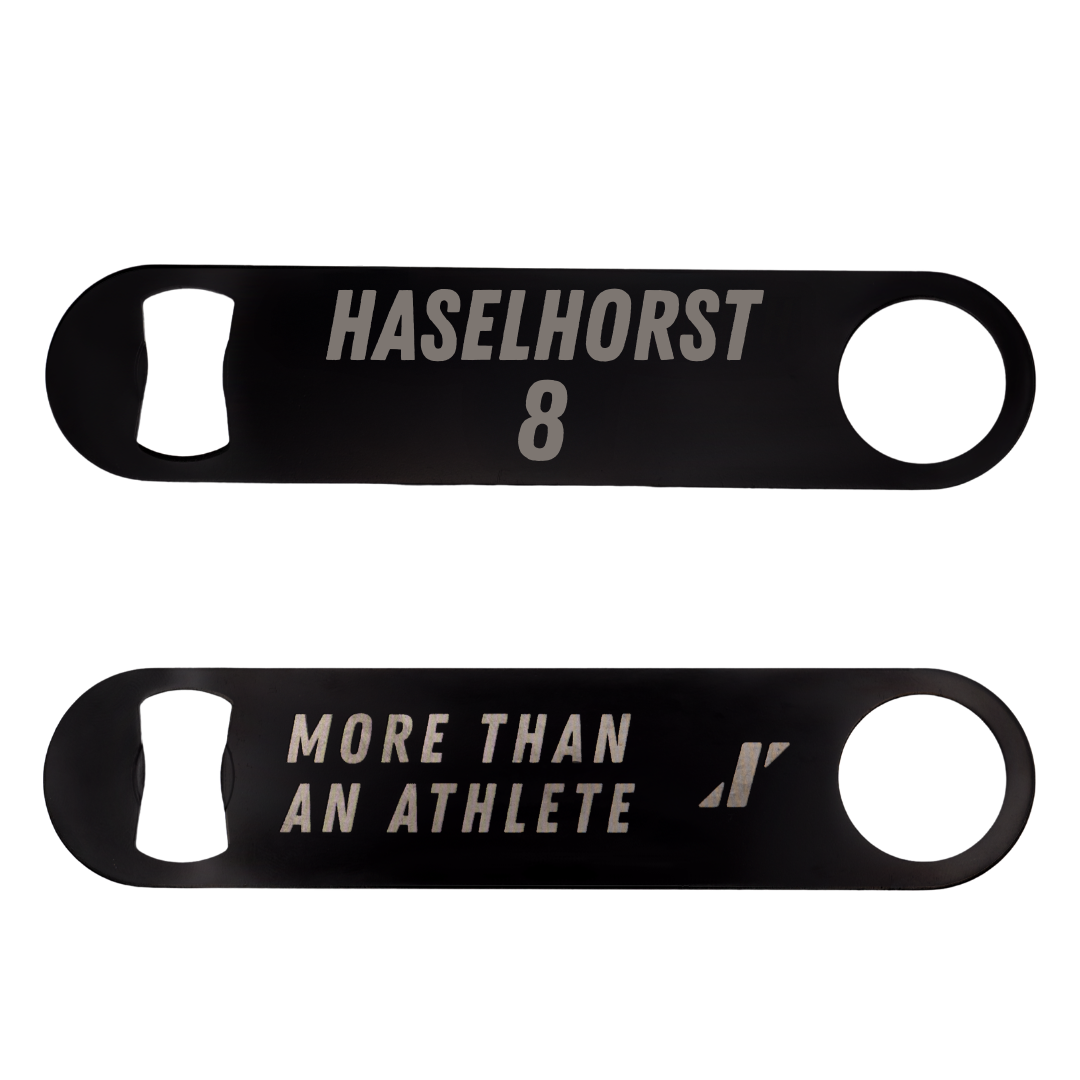 Fort Hays State University Football Black Bottle Opener - #8 Gaven Haselhorst