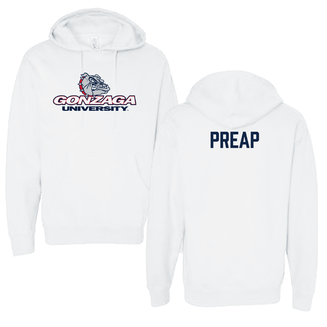 Gonzaga University Golf (W) White Hoodie - Brenna Preap