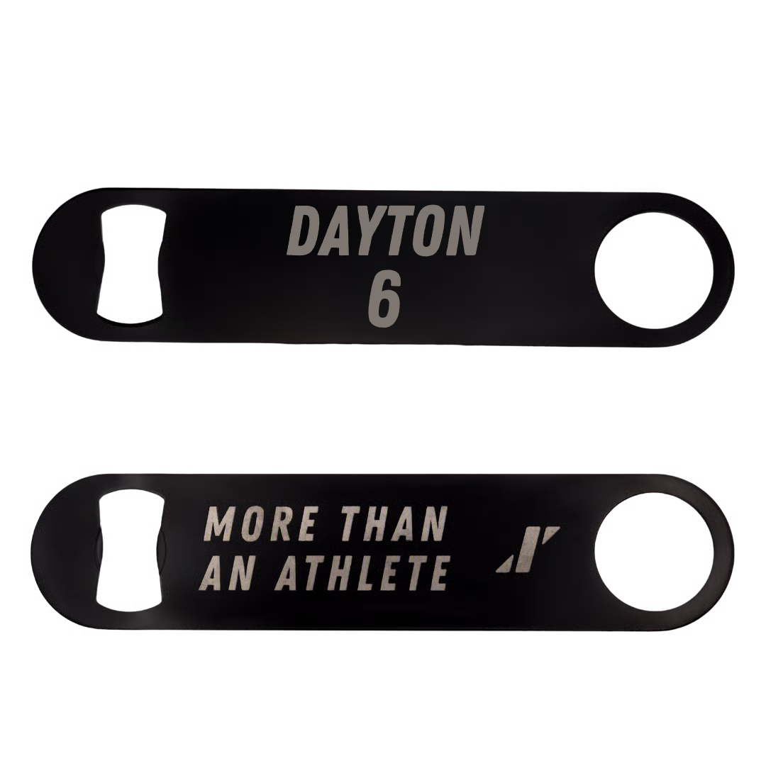 Volleyball (W) Black Bottle Opener - #6 Madeline Dayton