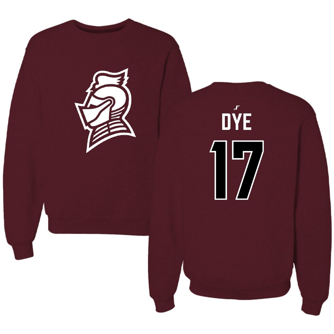 Bellarmine University Soccer Maroon Crewneck - #17 Cameron Dye