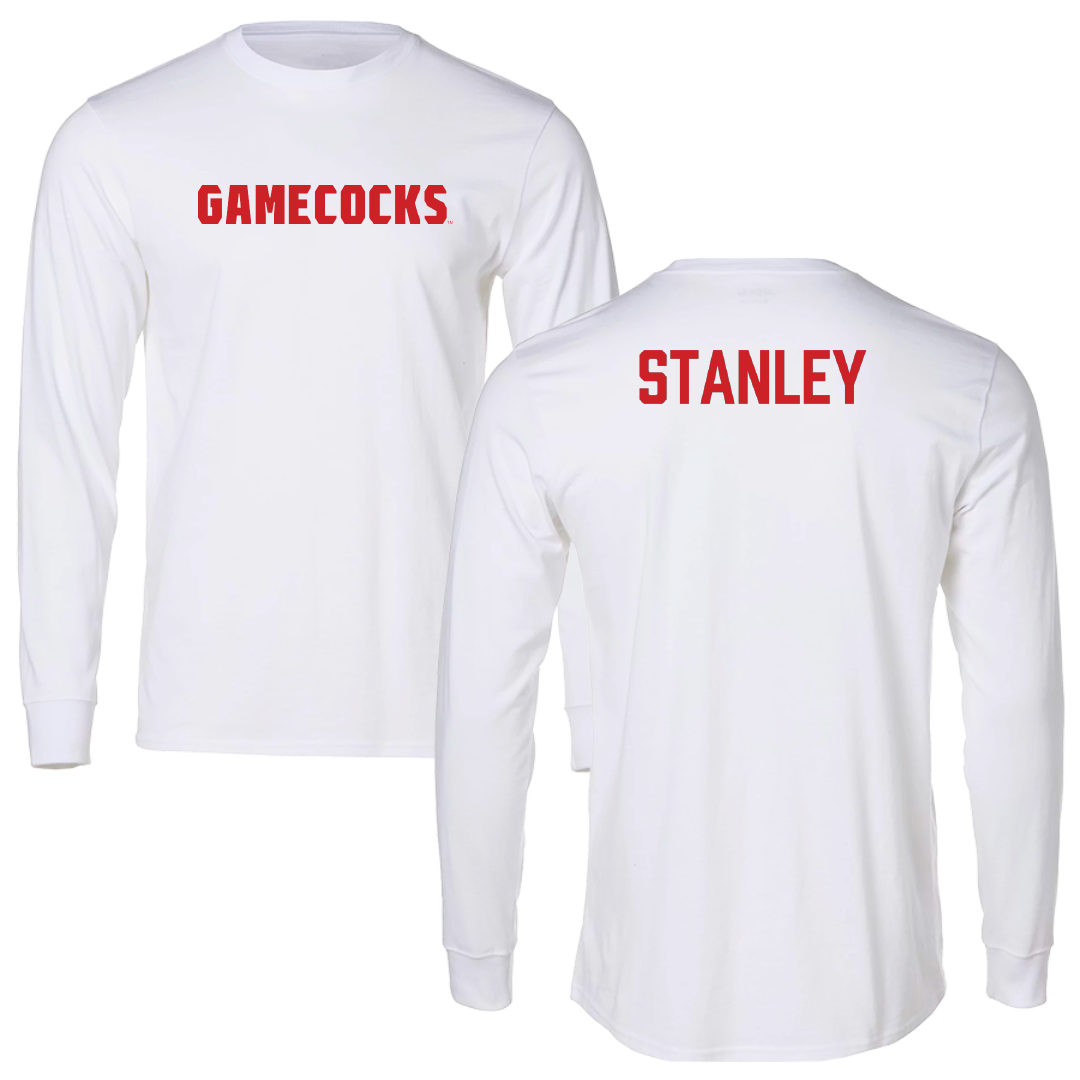 Jacksonville State University TF and XC White Performance Long Sleeve - Kayley Stanley