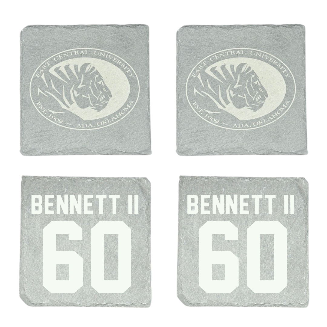 East Central University Football Stone Coaster (4 Pack)  - #60 Gabe Bennett II
