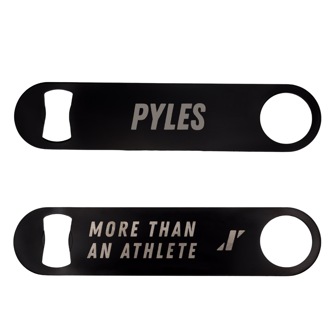 Eastern Kentucky University TF and XC Black Bottle Opener - Jake Pyles
