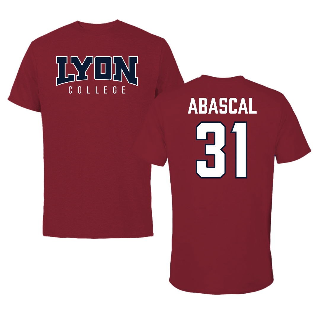 Lyon College Basketball (W) Cardinal Tee - #31 Alyssa Abascal
