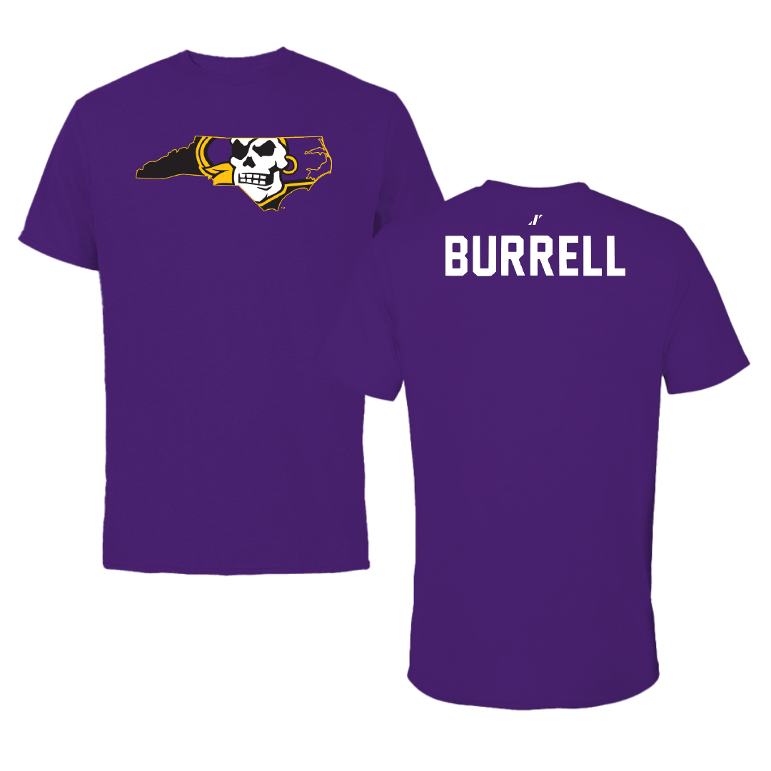 East Carolina University Dance Purple State Performance Tee - Briana Burrell