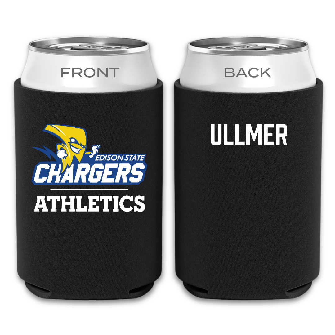 Edison State Community College Bowling (M) Black Can Cooler - Josh Ullmer