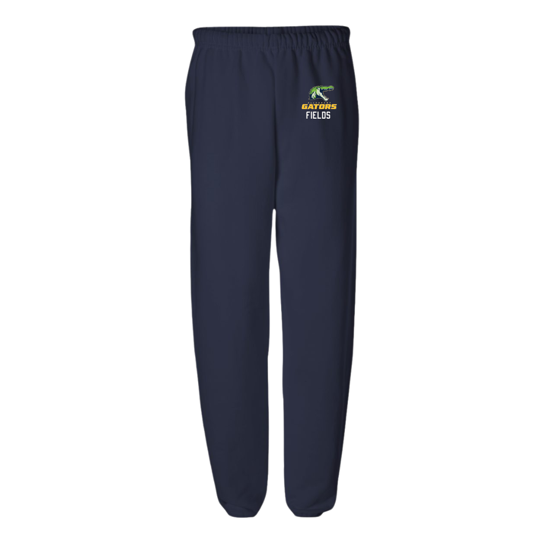 Allegheny College Football Navy Sweatpants - #46 Anthony Fields