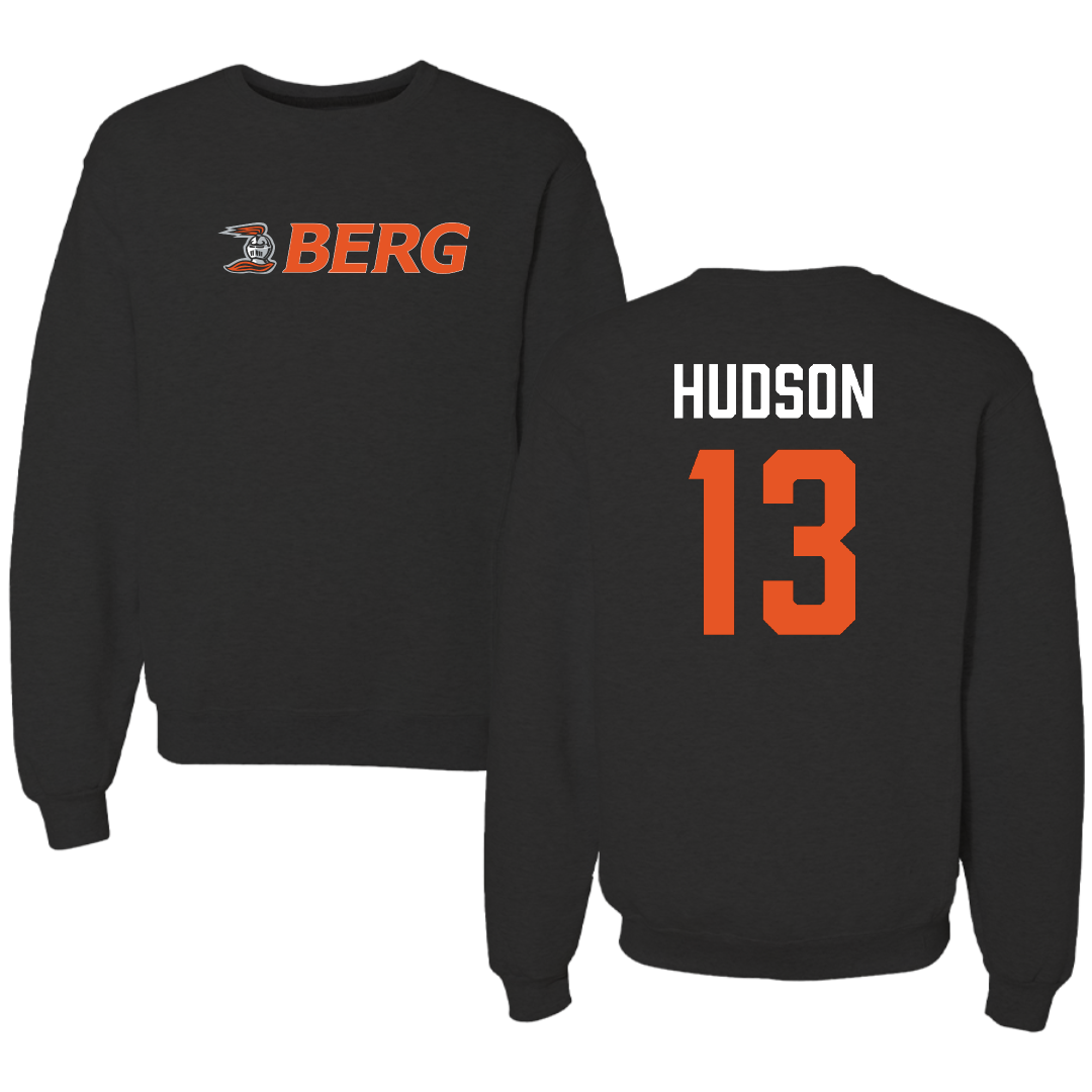 Heidelberg University Basketball (M) Black Crewneck - #13 Jordan Hudson
