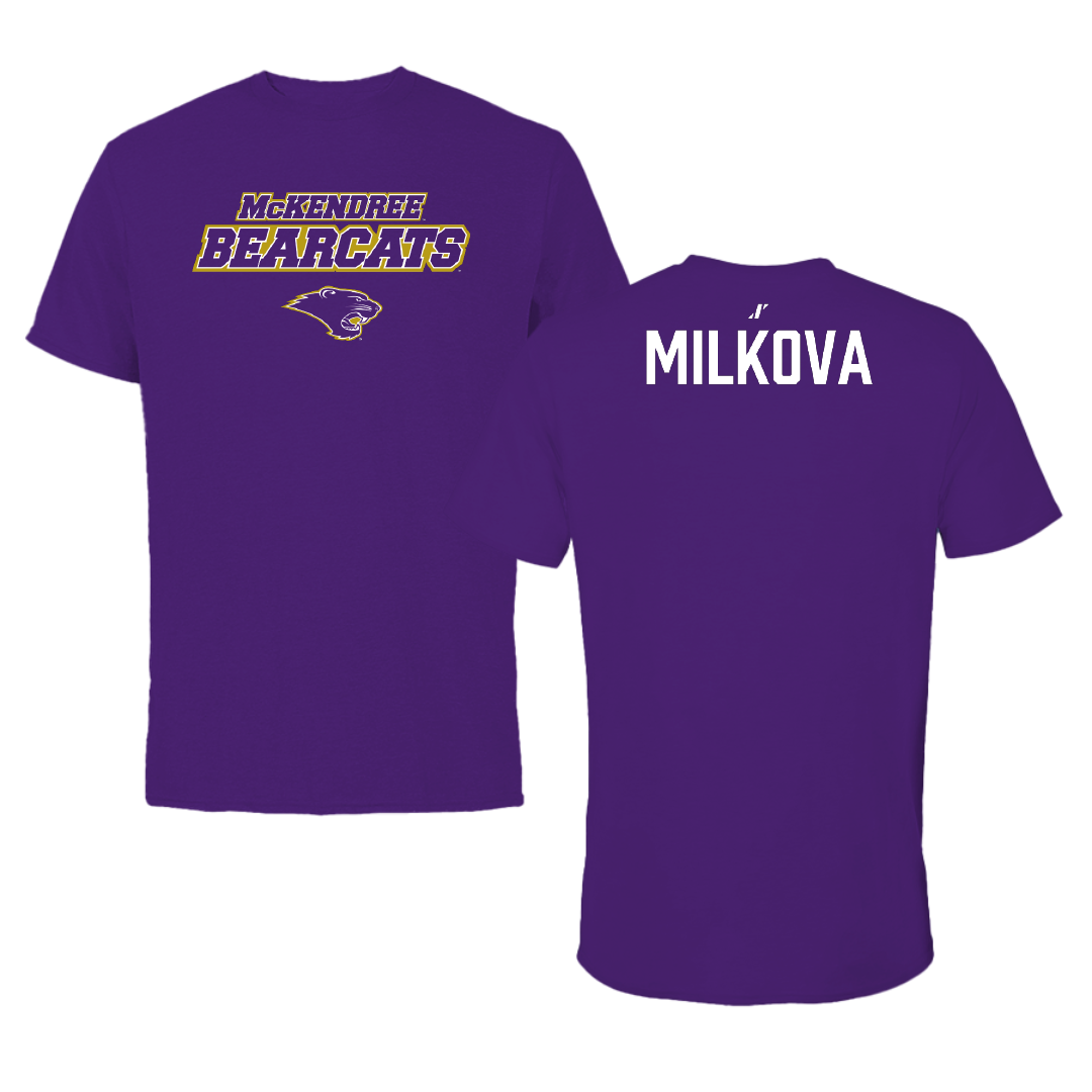 McKendree University Tennis Purple General Tee - Ivana Milkova