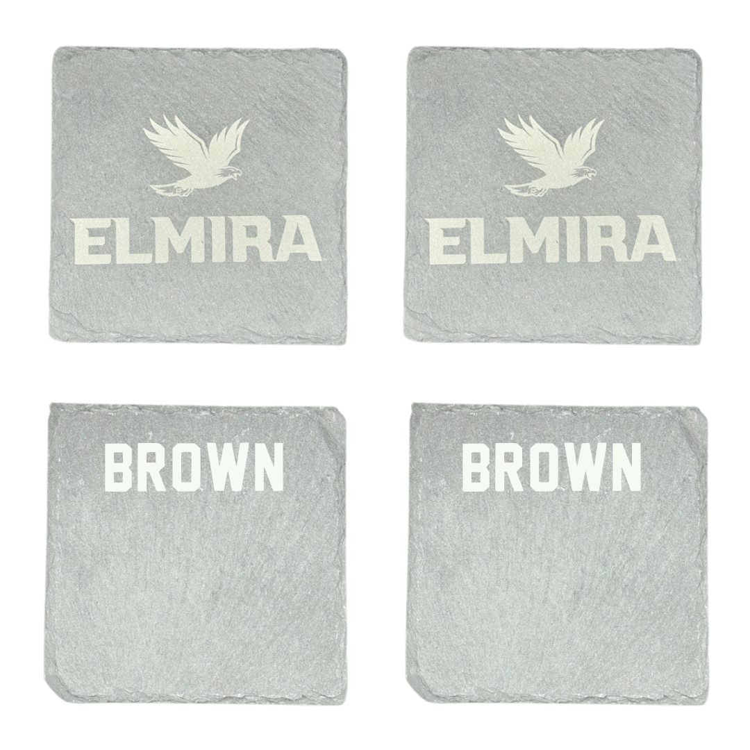 Elmira College Wrestling (M) Stone Coaster (4 Pack)  - Kolton Brown