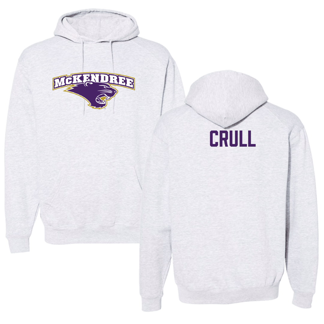 McKendree University Wrestling (W) Light Gray Hoodie - Heather Crull