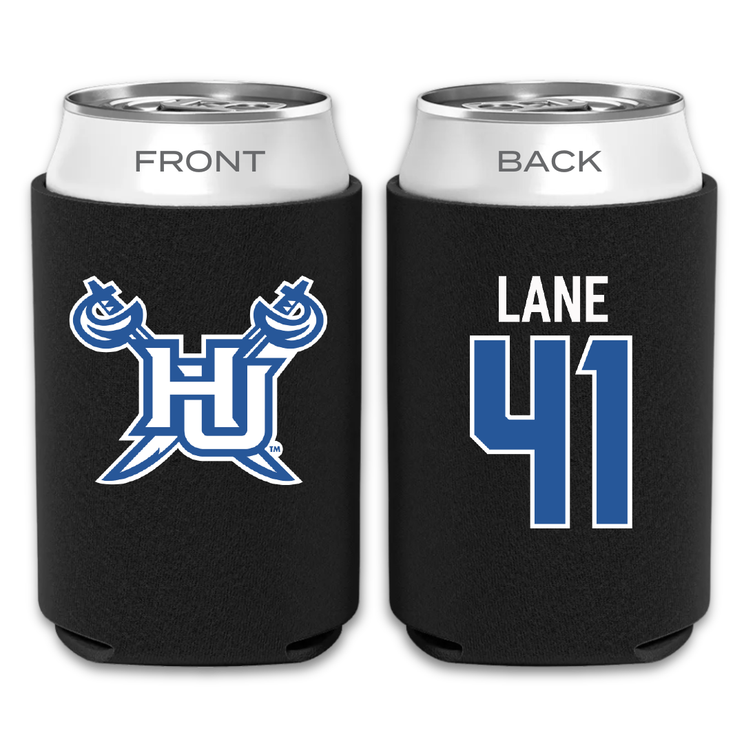 Hampton University Football Black Can Cooler - #41 Daniel Lane