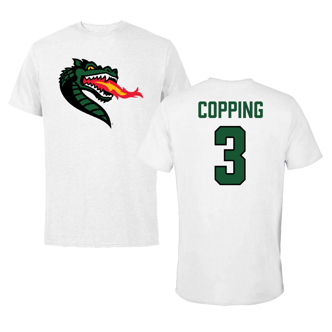 University of Alabama at Birmingham Beach Volleyball White Tee - #3 Arden Copping
