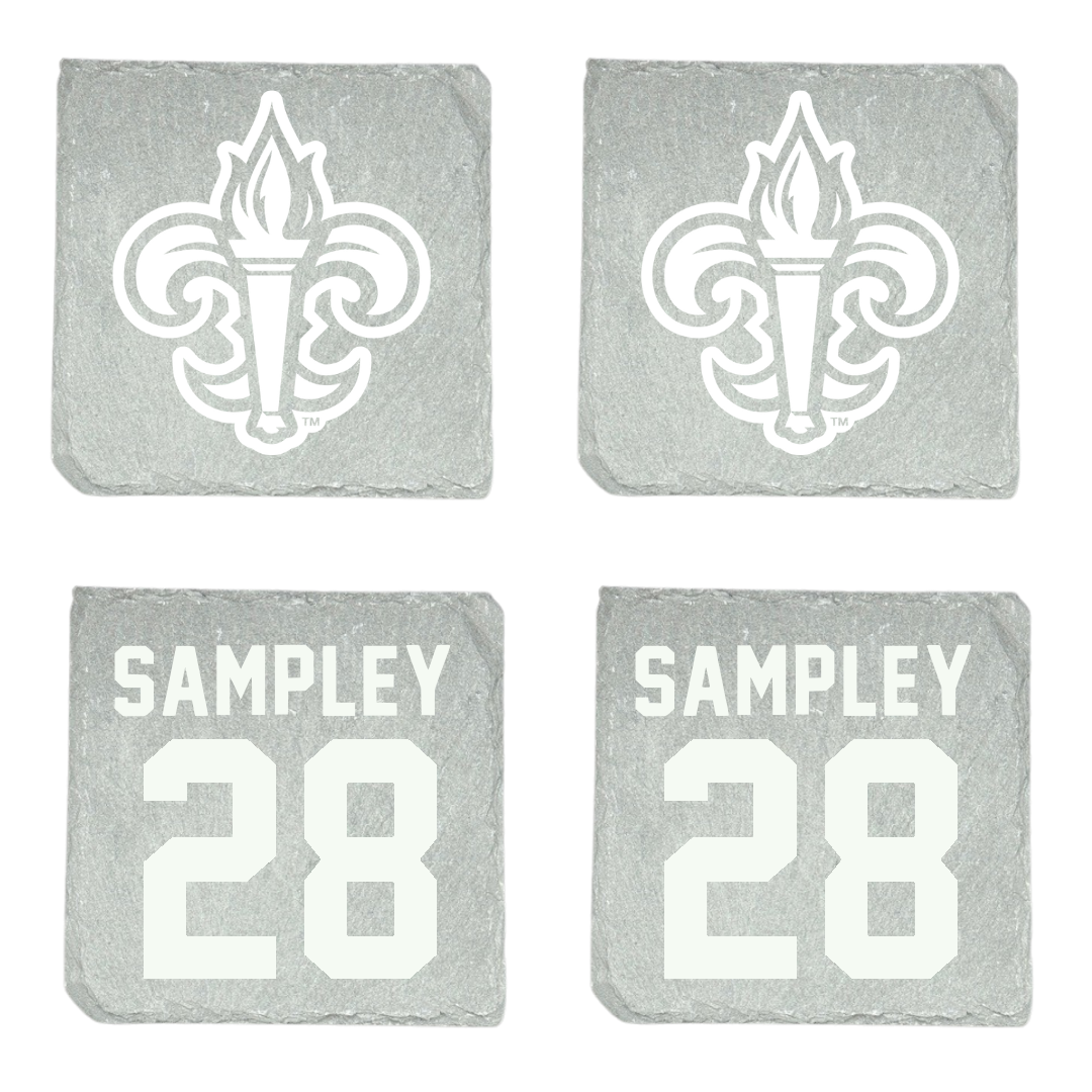 Lurleen B. Wallace Community College Baseball Stone Coaster (4 Pack)  - #28 Koen Sampley